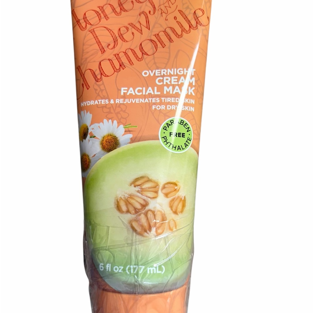HoneyDew Chamomile Overnight Cream Facial Mask - Orange